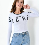 Укороченный лонгслив LIB-27A350