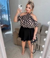 Блузка з відкритими плечима VIA-287A7