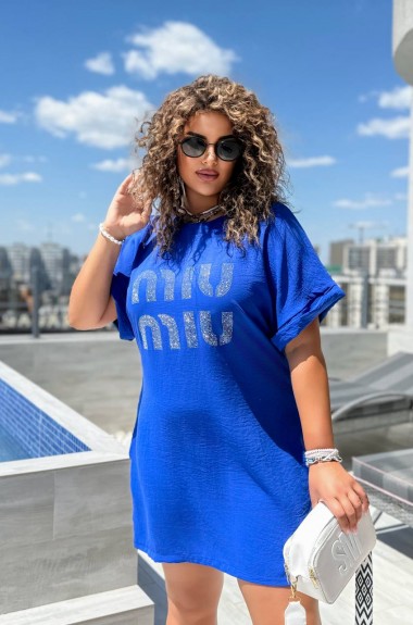Летнее платье футболка  MT-384A380