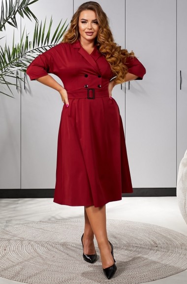 Двубортное платье  BAB-345A630