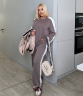 Женский спортивный костюм тройка с жилеткой  LZ-A1303A1300