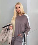 Женский спортивный костюм тройка с жилеткой  LZ-A1303A1300