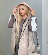 Женский спортивный костюм тройка с жилеткой  LZ-A1303A1300