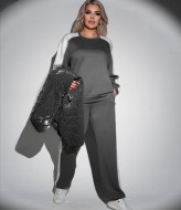 Женский спортивный костюм тройка с жилеткой  LZ-A1303A1300