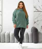 Кофта без капюшона на молнии  MAX-922A1100