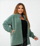 Кофта без капюшона на молнии  MAX-922A1100