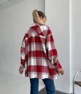 Байковая рубашка в клетку ANA-1625A16