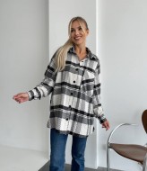 Байковая рубашка в клетку ANA-1625A12