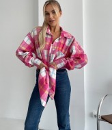 Байковая рубашка в клетку ANA-1625A16