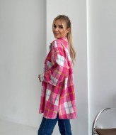 Байковая рубашка в клетку ANA-1625A16