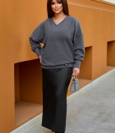 Ангоровый свитер женский LZ-L876A450