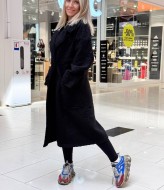 Пальто из букле  IMMA-393A750