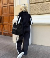 Велюровый костюм с лампасами ME-527A1100 Велюровый костюм с лампасами ME-527A1100