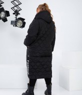 Длинное стеганое пальто NU-1354A35