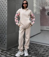 Тёплый женский спортивный костюм HB-067A1060