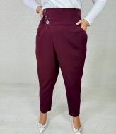 Брюки зауженные к низу женские  VL-988A450