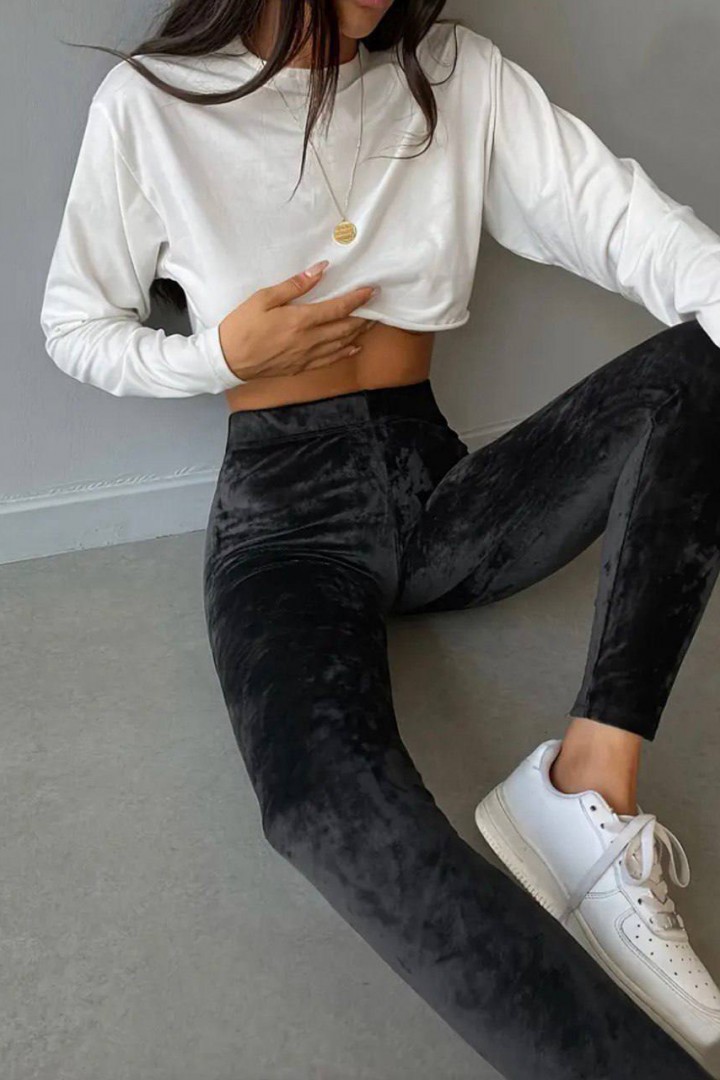 Велюрові лосини на хутрі ZIF-1418A320