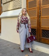 Брюки с запахом  OKS-204A700