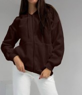 Флисовая кофта на молнии женская DAD-211A400