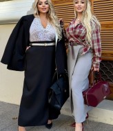 Брюки с запахом  OKS-204A700