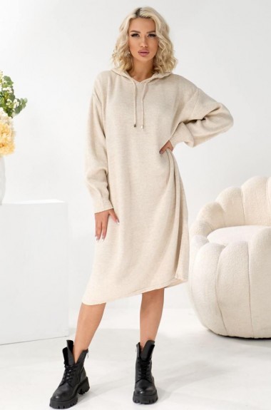 Сукня з капюшоном в стилі оверсайз IB-054A910