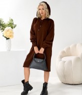 Платье с капюшоном в спортивном стиле  IB-054A910