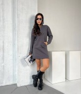 Жіноча сукня-туніка з капюшоном IND-2070A400