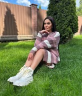 Комфортна сукня - светр IND-5014A570