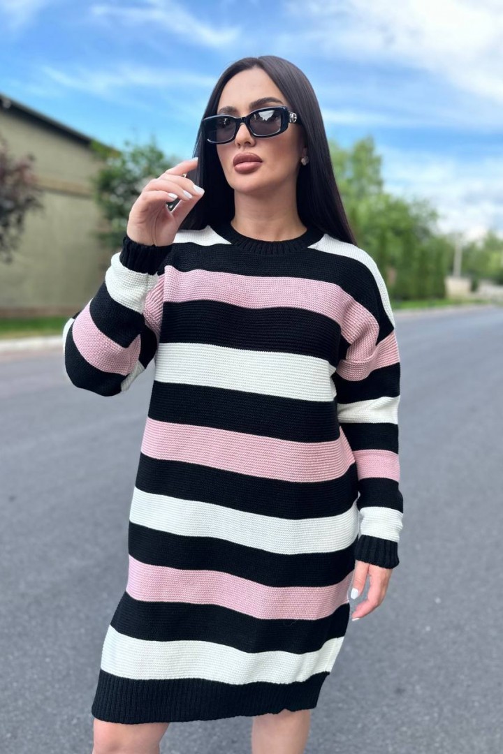 Комфортна сукня - светр IND-5014A570