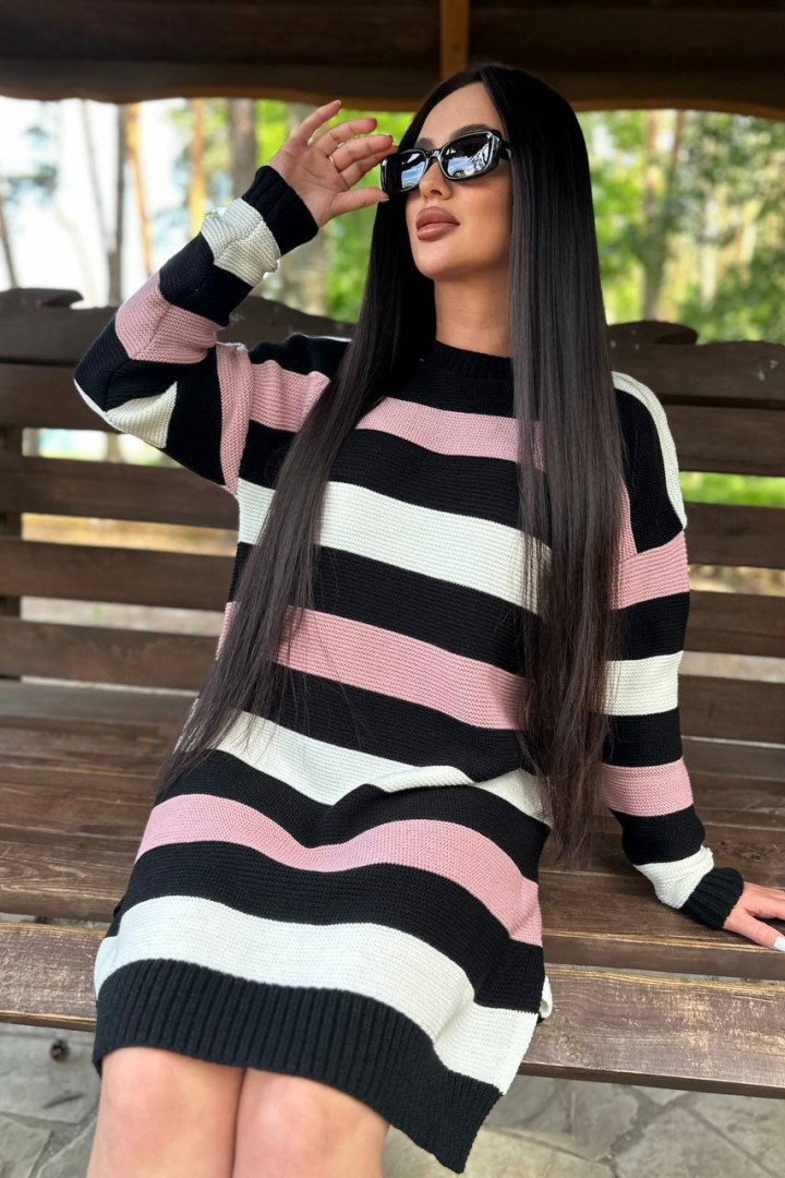 Комфортна сукня - светр IND-5014A570