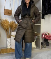 Зимнее стеганое пальто QUA-1056A950