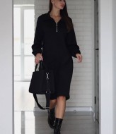 Ангоровое платье ATE-083A510