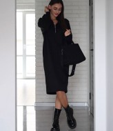 Ангоровое платье ATE-083A510