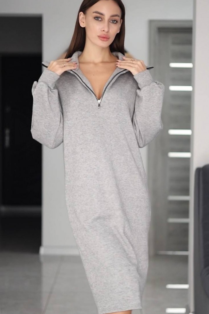 Ангоровое платье ATE-083A510