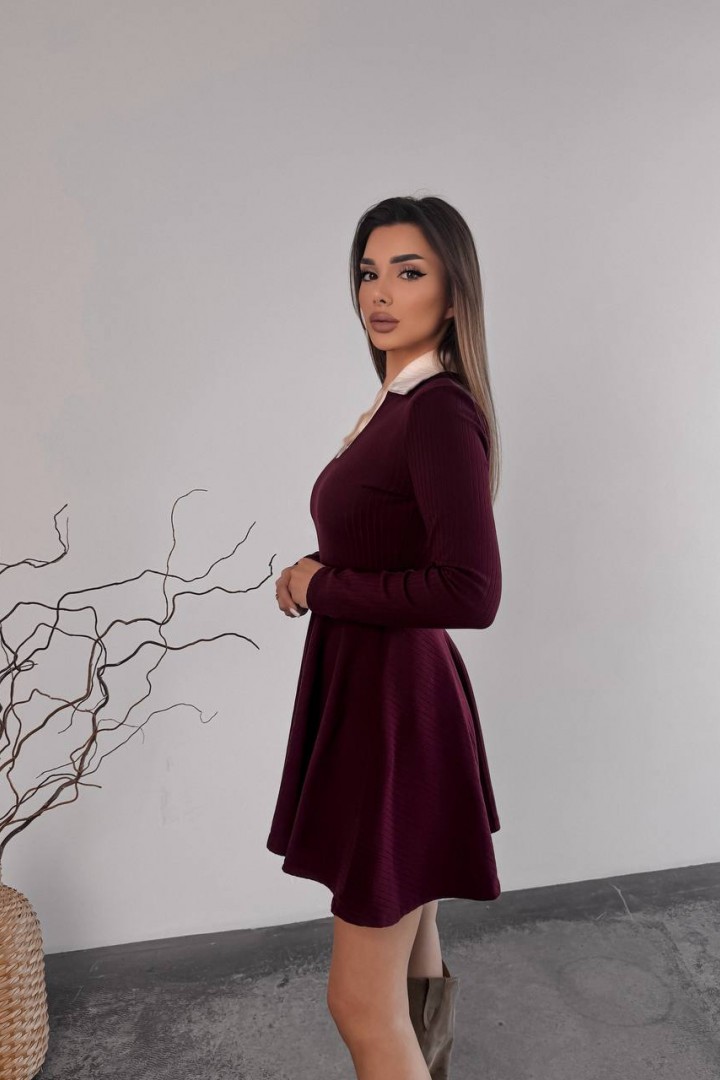 Платье с белым воротником TS-465A530