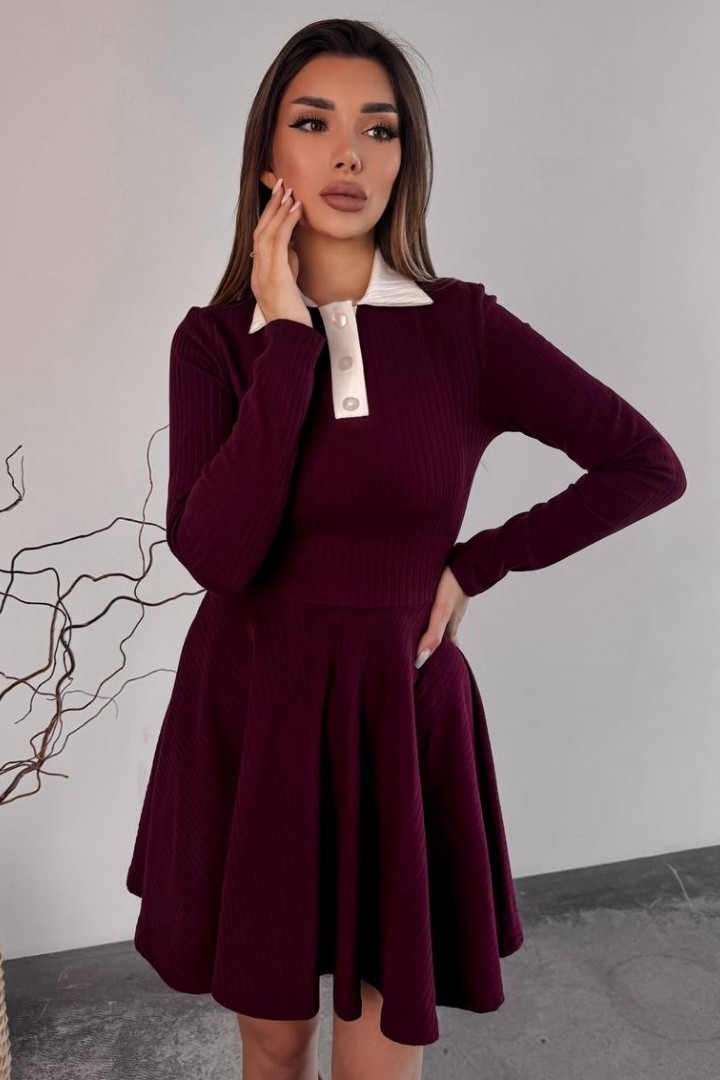 Платье с белым воротником TS-465A530