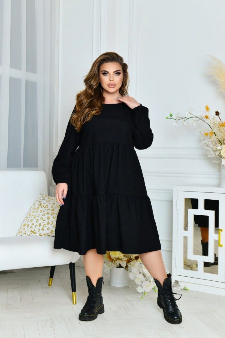 Вельветовое платье NF-3515A600