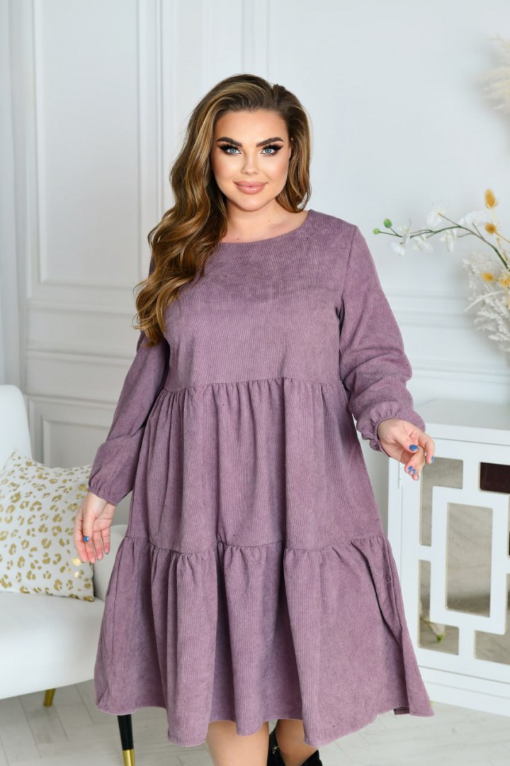 Вельветовое платье NF-3515A600