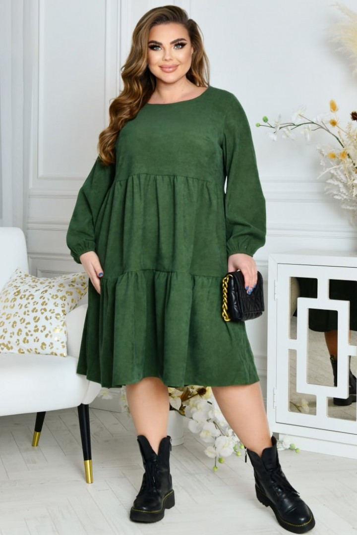 Вельветовое платье NF-3515A600