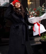 Дубленка на запах YM-5862.22A49B50