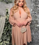 Люрексовое платье VIA-253A370