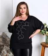 Блузка со стразами NF-3622A500