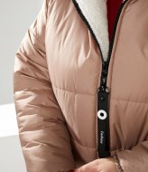 Женская зимняя куртка с мехом  AJ-17174A1050