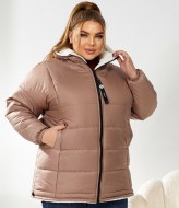 Женская зимняя куртка с мехом  AJ-17174A1050