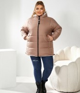 Женская зимняя куртка с мехом  AJ-17174A1050