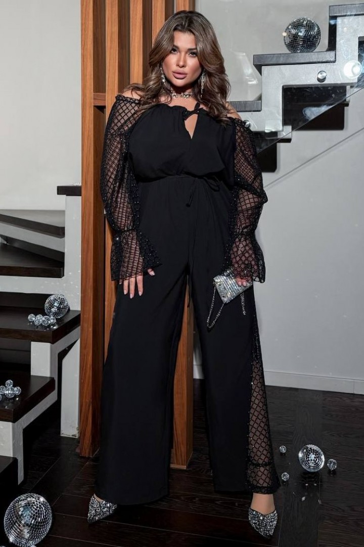 Праздничный брючный комбинезон YM-7042.22A19