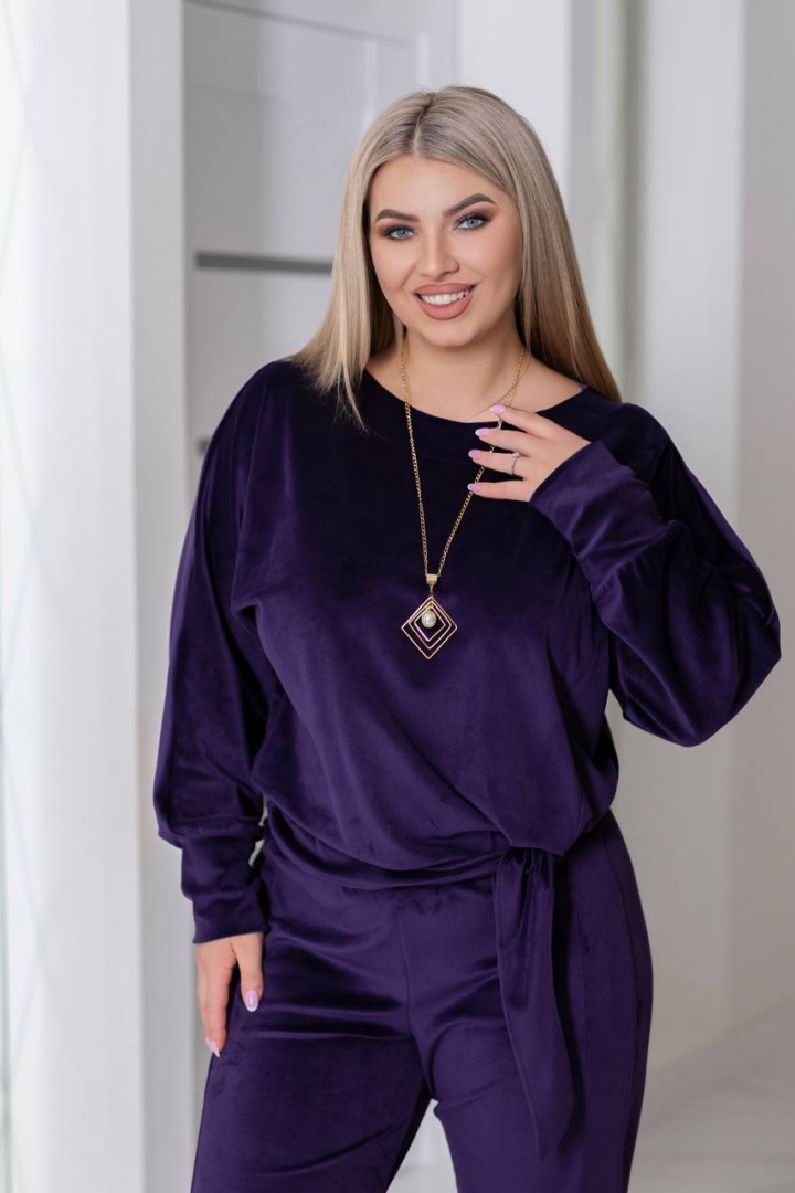 Роскошный костюм кофта и брюки VLT-945A1000