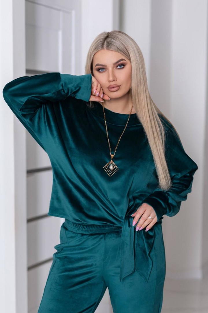 Роскошный костюм кофта и брюки VLT-945A1000