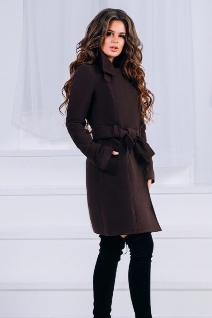 Модное кашемировое пальто NJ-EKS-509