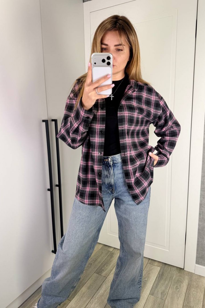 Рубашка прямого кроя KG-108A490